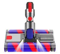 Testina Di Ricambio For Aspirapolvere Compatibile Con Dyson V7 V8 V10 V11 V15, Testina Motore Con Rullo Morbido E Spazzola A Doppio Rullo.