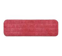 Testina di ricambio for mop spray in microfibra | Utilizzo multicolore: pulire pavimenti duri e tappeti(Red)