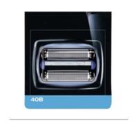 Testina Di Ricambio For Rasoio 40B, Compatibile Con Braun, Compatibile Con Rasoi Elettrici CoolTec Serie CT2s, CT2cc, CT4cc, CT4s, CT4cc, CT5cc, CT6cc(2pcs)