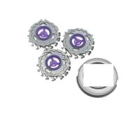 Testina Di Ricambio For Rasoio, Compatibile Con Philips, Norelco HQ3 HQ56 HQ55 HQ44 HQ4 HQ8 HQ64 HQ54 HQ300 HQ6 HQ HS HP RQ32 Series Razor Blade(HQ3 4 56 55)
