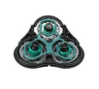Testina di ricambio for rasoio RQ11, set completo, compatibile con Philips, RQ1150 1190X 1180X 1150X RQ1155 RQ1160CC RQ1131 RQ1175.