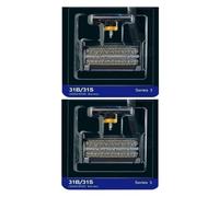 Testina Di Ricambio For Rasoio Shaver Black Blade 31B, Compatibile Con Braun, 350, 360, 370, 380, 390 Cc, 5000, 5005, 5010, 5015, 5311, 5312, 5314, 5315, 5316(2pcs)
