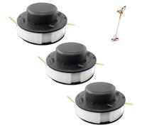 Testina di ricambio per decespugliatore automatico C2-2 per Stihl FSA 56, compatibile con parte #4008 710 4302, corda di ricambio per erbacce, 3 pezzi