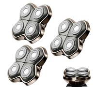 Testina di ricambio per rasoio elettrico e lama di rasoio per testa calva per uomini/donne, lama di ricambio compatibile con Skull Shaver PRO 4, Butterfly Kiss PRO e Palm Shavers. (3 pezzi)