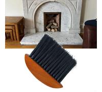 Testina di ricambio per spazzola per camino, con setole in legno e plastica, costruita per una pulizia approfondita del focolare