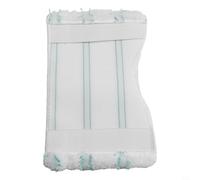 Testina di ricambio per tergicristallo Leifheit per piastrelle e vasca da bagno, in microfibra, con sistema di sostituzione della linguetta in gomma, lavabile, flessibile e assorbente (confezione da 4