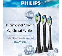 Testina di ricambio Philips HX6063 Sonicare W2 Diamond Clean Optimalc Bianco,neroABS