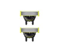 TESTINA DI RICAMBIO PHILIPS QP420/50 - Set di 2 Testine di , Compatibili con OneBlade, Acciaio Inox, Compatibile con Norelco OneBlade