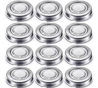 Testina di Ricambio SH30 Compatibile con La Serie di Rasoi Elettrici Philips 1000, 2000, 3000 Fare Clic e Stile con Lama Appuntita, Non Originale (12 Pezzi)