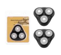 Testina di ricambio universale per rasoio, compatibile con rasoio Remington, per lame R3, R4, R5, R6, R7, R8, SP-3141 e SP-5161 (nero, 2 pezzi)