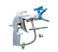 Testina di spruzzatura airless, compatibile con kit di riparazione + ugello 517, argento 5000 PSI. -