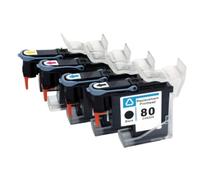 Testina di Stampa Compatibile Con HP Designjet 1050 1055 1055cm 1050c Plus Per C4820A C4821A C4822A C4823A Nero Ciano Magenta Giallo(1Set BK C M Y)