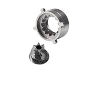 Testina Di Taglio For Macinacaffè In Chicchi, Compatibile Con Supernova, Testina Di Taglio Abbinata VS3 Placcata In Titanio(Primary titanium)