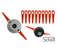 Testina Di Taglio PolyCut 2-2 Per Stihl FSA 45 FSE 45 10 Lame