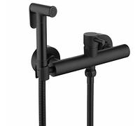 Testina doccetta bidet, Kit spruzzatore bidet portatile in ottone con tubo flessibile for acqua calda e fredda del WC multicolore