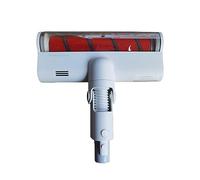 TUITA Testina Elettrica for Aspirapolvere con Spazzola Morbida in Fibra di Carbonio Portatile Intelligente. Compatibile con ROIDMI. F8 F8E NEX F8Pro S2 (Color : Blanco)