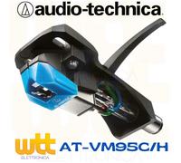 TESTINA GIRADISCHI AT-VM95C/H ATVM95C/H CON HEADSHELL AUDIO TECHNICA ORIGINALE
