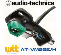 TESTINA GIRADISCHI AT-VM95E/H ATVM95E/H CON HEADSHELL AUDIO TECHNICA ORIGINALE