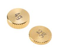 Testina Giradischi Set Pesi 2g 4g Ottone | Materiale ottone, filettatura standard, calibrazione flessibile, scatola di conservazione