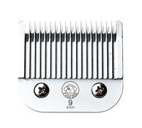 Testina in acciaio misura 9 lunghezza taglio 2mm per tosatrice Fuss-dog