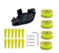 Testina in policarbonato, AC80RL3, bobina per decespugliatore compatibile con Ryobi 18 V 24 V 40 V RY40210 RY40210A String