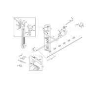 TESTINA INGRANAGGI BC 450 HD ORIGINALE STIGA - 118805473/1