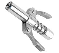 Testina Ingrassatore Autobloccante Professionale, G Coupler Pistola Grasso Ingrassatore Manuale Attacco Rapido Facile Montaggio Dismontaggio Compatibile con Ingrassatori Standard M6/M8/M10/M12/M14