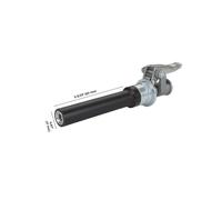 TESTINA INGRASSATORE LUNGA 80mm 6 GRIFFE LUNGA LEVA ATTACCO RAPIDO GROZ
