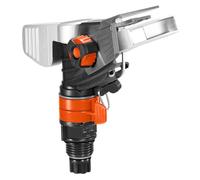 Gardena Testina irrigatore a impulso circolare a settori Premium: Irrigatore per stativo o tubazione, fino a 490 m², gittata da 5-12,5 m (8137-20)