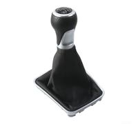 Testina Leva ABS per skoda per rapid 2012-2018 Testina Leva ABS | perforata nera, tocco morbido, design ergonomico, Seat per toledo 2012-2018, sostituzione economica