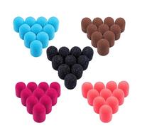 Testina levigante per unghie, 20 pezzi di tappi abrasivi for unghie in gomma for rimuovere lo smalto in gel, punte for trapano for, for levigatura(7x13 80 20pcs)