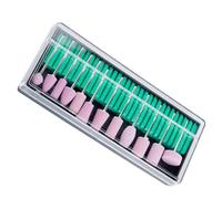 Testina Lucidante per Unghie in Quarzo, Set 12 Pezzi per Manicure | Strumenti da Manicure e Pedicure Professionale, Adatta a Rimuovere Gel e Rifinire Cuticole Precisione