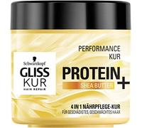 Testina nera glisss cure proteina + burro di karité Performance Kur, confezione da 6 (6 x 400 ml)