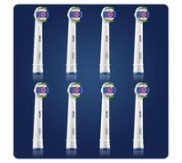 Testina Oral-B 3D White 80339420 8 pezzi Bianco Compatibile Oral-B