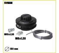 TESTINA PER DECESPUGLIATORE FILO UNIVERSALE BATTI E VAI TOSAERBA TAGLIABORDI