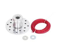 Testina per decespugliatore in Alluminio con Fori Multipli con Corde Intrecciate Accessori per decespugliatore per decespugliatori Titan PRO