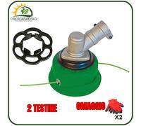 TESTINA PER DECESPUGLIATORE UNIVERSALE BATTI&VAI GREENCAT AVVOLGIFACILE MANUALE