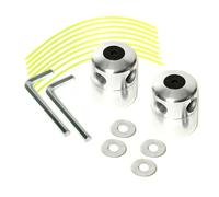 Testina per decespugliatore universale professionale 2 in 1 con catene metalliche, accessorio di ricambio compatibile con decespugliatori Kawasaki, Stihl, Husqvarna, ricambio durevole per tagliare