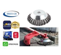 Testina Per Decespugliatore Universale Spazzola Per Pulizia Pavimenti 190 mm 8"