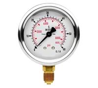 Testina per manometro sismico Manometro olio idraulico, rilevatore di prova elevata, tavolo escavatore, scatola di misurazione, set di pompe, misuratore combinato(SPRD [400bar] kg Table 1 yuan)