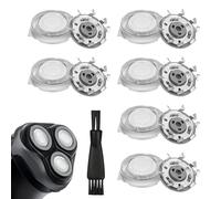 Testina per rasoio, 6 pezzi SH50/30 testine di ricambio con pulizia spazzola, lama rasoio testa di ricambio compatibile con Philips serie 1000 2000 3000 5000 modello AT8xx AT7xx PT8xx PT7xx PT7xx