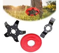 Testina per Tagliaerba, ACTOYS Testina per Decespugliatore, Testina per tosaerba, Disco Decespugliatore, Lama per Decespugliatore 2 denti + 5 denti, Accessori Decespugliatore, 120 X 25.4 mm