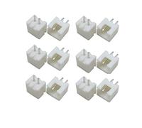 Testina Pin IDC Dritta Testina Pin IDC 25 Pezzi 2,54 mm Passo 2 Terminale a Linea Singola Dritta Robusta e Pratica