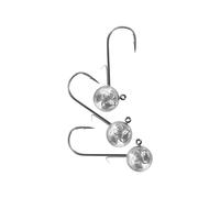 Testina piombata rotonda, set di ami jig head per luccio, lucioperca, persico, 5 cm 20 g, 3 pezzi, ami da pesca fatti a mano
