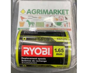 Testina ricambio decespugliatore Ryobi RAC123 filo 1,65 mm x 3 pezzi ORIGINALE
