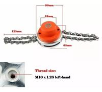 TESTINA RICAMBIO DECESPUGLIATORE TOSAERBA AGGANCIO SINISTRO M10 x 1.25mm