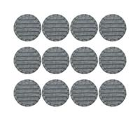 Testina ricambio lavapavimenti umida secca compatibile con Dyson V7 V8 V11 | Accessorio doppia funzione per lavaggio umido e spolveratura secca su superfici domestiche(12 Pcs)
