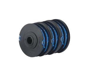TESTINA RYOBI RAC123 PZ.3 FILO 1,65 COMPATIBILI CON RLT4027 RLT5027 RLT6030