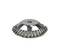 TESTINA SPAZZOLA PER DECESPUGLIATORE FILI METALLICI ACCIAIO 200mm GEKO K00035