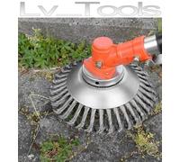 TESTINA SPAZZOLA PER ERBA CON FILI METALLICI DECESPUGLIATORE TAGLIAERBA